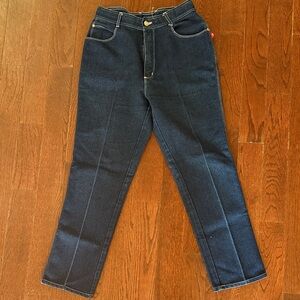 Vintage Blue Gossip Y2K Straight Leg Jeans